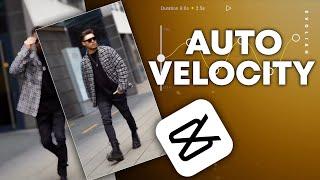 CapCut Auto Velocity Edit | CapCut Video Editing