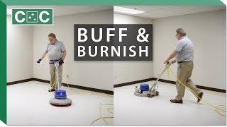 How to Buff and Burnish a Floor | Clean Care