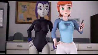 RAVEN AND GWEN"Raven actually loves Gwen's booty"@sangahaccess7015