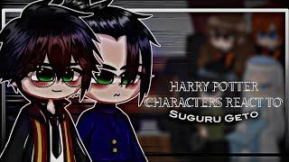 Harry Potter characters react to Harry as Suguru Geto | 1/4