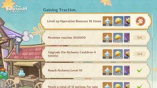 Level Up Operation Bonuses 10 Times - Alchemical Ascension Event