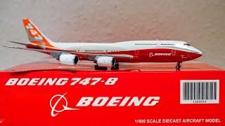 Boieng 747-8i in house colors by JC wings (Review) 1:400