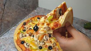 You will not buy Pizza again after this video! Homemade pizza like in a pizzeria! delicious