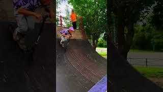 #️️️️ #automobile #scoot #skatepark #трюки #самокат #спорт #skate #tricks #bmx #scootering