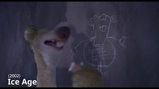 Ice Age (2002) sid says  "I'm a genius"