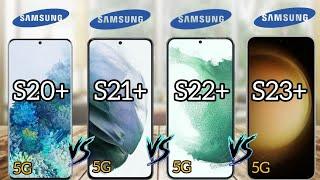 Galaxy S23 Plus Vs Galaxy S22 Plus Vs Galaxy S21 Plus Vs Galaxy S20 Plus | Full Comparison (2023)