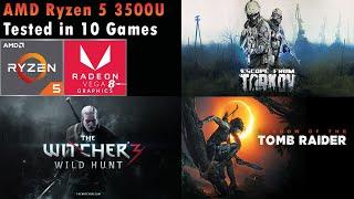 AMD Ryzen 5 3500U APU | Vega 8 | Tested 10 Games in 2023 Part 1