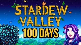 I Spent 100 Days in Stardew Valley and Here's What Happened