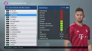 PES 2019 ● Bayern Munich Badge, Kits, Player faces & stats - PesUniverse V1 Option File (PS4)