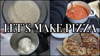 LET'S MAKE PIZZA - FROM SCRATCH DOUGH & SAUCE