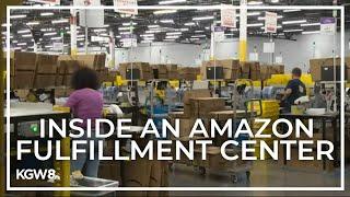 A look inside the working conditions of an Amazon fulfillment center