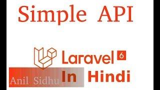 Laravel Api Hindi Tutorial #1 basic API | Anil Sidhu