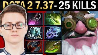 Sniper Gameplay Miracle with Khanda and 25 Kills - Dota 7.37