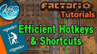 Factorio: Hotkeys & Shortcuts - Tutorial, Guide