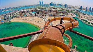 The Fractionator: World's Tallest Body Slide at Meryal Waterpark, Qatar