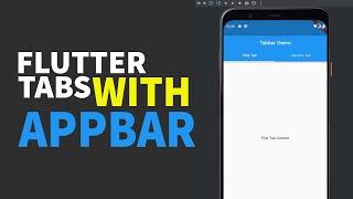 How to Implement Tabs With AppBar in Flutter
