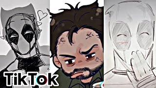 Deadpool and Wolverine Tiktok memes because I enjoy old man yaoi (SPOILERS!!)