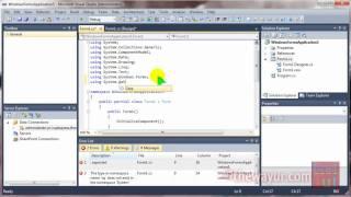 SQL express connection with visual studio c# or VB simple method