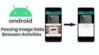 How to Pass Image Data From One Activity to Another in Android Studio | Android Development | Somali