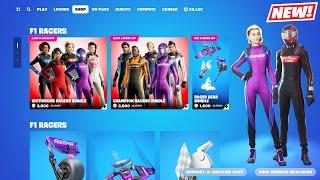 Fortnite NEW F1 Racers Skins Bundle Item Shop!