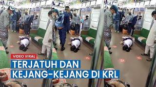 Viral Wanita Terjatuh dan Kejang Kejang di KRL, ini Fakta Dibaliknya