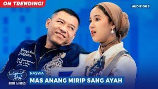 Happy Banget! Naswa Auto Dapet "YES" dari Ayah Anang - Indonesian Idol 2025