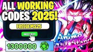 *NEW* ALL WORKING CODES FOR ANIME LAST STAND IN 2025! ROBLOX ANIME LAST STAND CODES