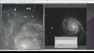 Processing Example: M101 HaLRGB (III)