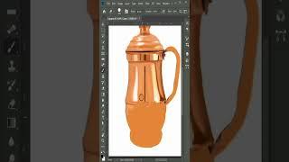 Realistic Shinny Cooper jug in Photoshop| Profy Fx || #shorts #viral #ytshorts #youtubeshorts #video