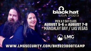 Black Hat 2023 Ransomware Response Bootcamp Promo Video - Taught by LMG Security