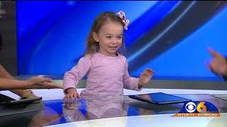 Tracy's daughter on CBS 6 News at 6:30 p.m.