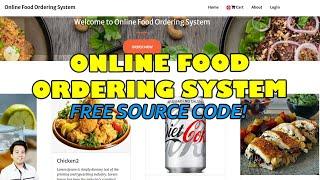 Online Food Ordering System using PHP/MySQL | Free Source Code Download