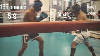 *Rare Footage* Naoya Inoue Get Tested  In Sparring by Undefeated Welterweight!