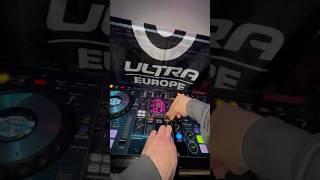 Unreal DJ skills under 1 min #dj #djlife #festival #techno #hardtechno