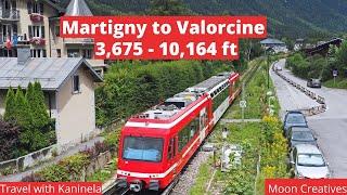 Switzerland Martigny to France Vallorcine | @MoonCreatives