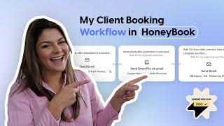 My Client Booking Workflow in HoneyBook | Service Provider Workflow