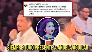 CRISTIAN NODAL SIEMPRE TUVO PRESENTE A ANGELA AGUILAR ANTES EN CADA CONCIERTO