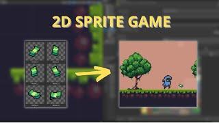 Unity 2D:  Como criar animação para uma sequencia de sprites | Animation | Sprite Editor | 2D Game