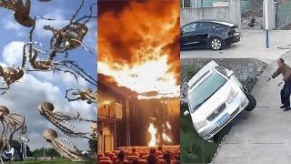 UNEXPLAINED THINGS HAPPENING AROUND THE WORLD | STRANGEST VIDEOS ON THE INTERNET YOU MUST NOT MISS