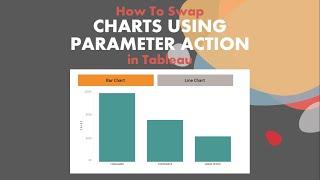 How To Swap Charts Using Parameter Action In Tableau