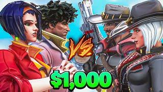 I Played in The $1,000 2v2 COWBOY SHOWDOWN in Overwatch 2!