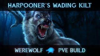 ESO Werewolf PVE Build - Harpooner's Wading Kilt - Berserking Warrior - Tzogvin's