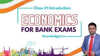 Basics of Indian Economics | For Bank Exams | SBI CBO, Central Bank SO, RRB & JAIIB Exam