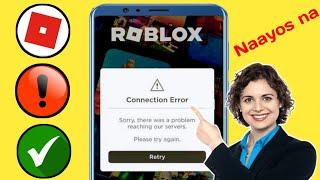 Paano Ayusin ang Error sa Koneksyon Sa Roblox (2024) ||  Error sa Koneksyon ng Roblox