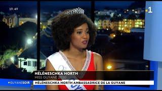 Héléneschka Horth , Miss Guyane 2020 est l'invitée du Guyane Soir