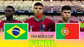 BRAZIL vs PORTUGAL - Final FIFA World Cup 2026 | Full Match All Goals | Football Match