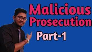 what is malicious prosecution? part-1 what is trespass to reputation? #law_of_tort #lawwithtwins