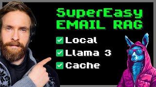100% Local Super Easy Private Email RAG Setup | Ollama - Gmail ++