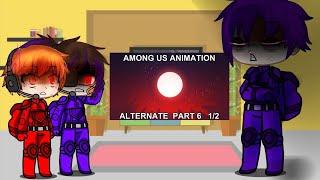 Among us Rodamrix characters react to alternative part 7 + a little visit.