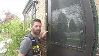 Installing a Home Depot Screen Door | THE HANDYMAN